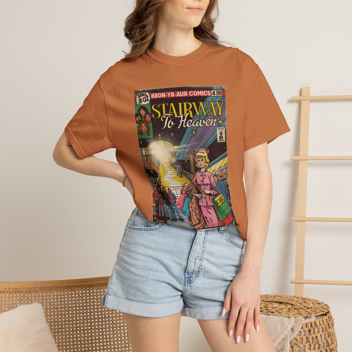 Stairway - Unisex Comfort Colors T-Shirt