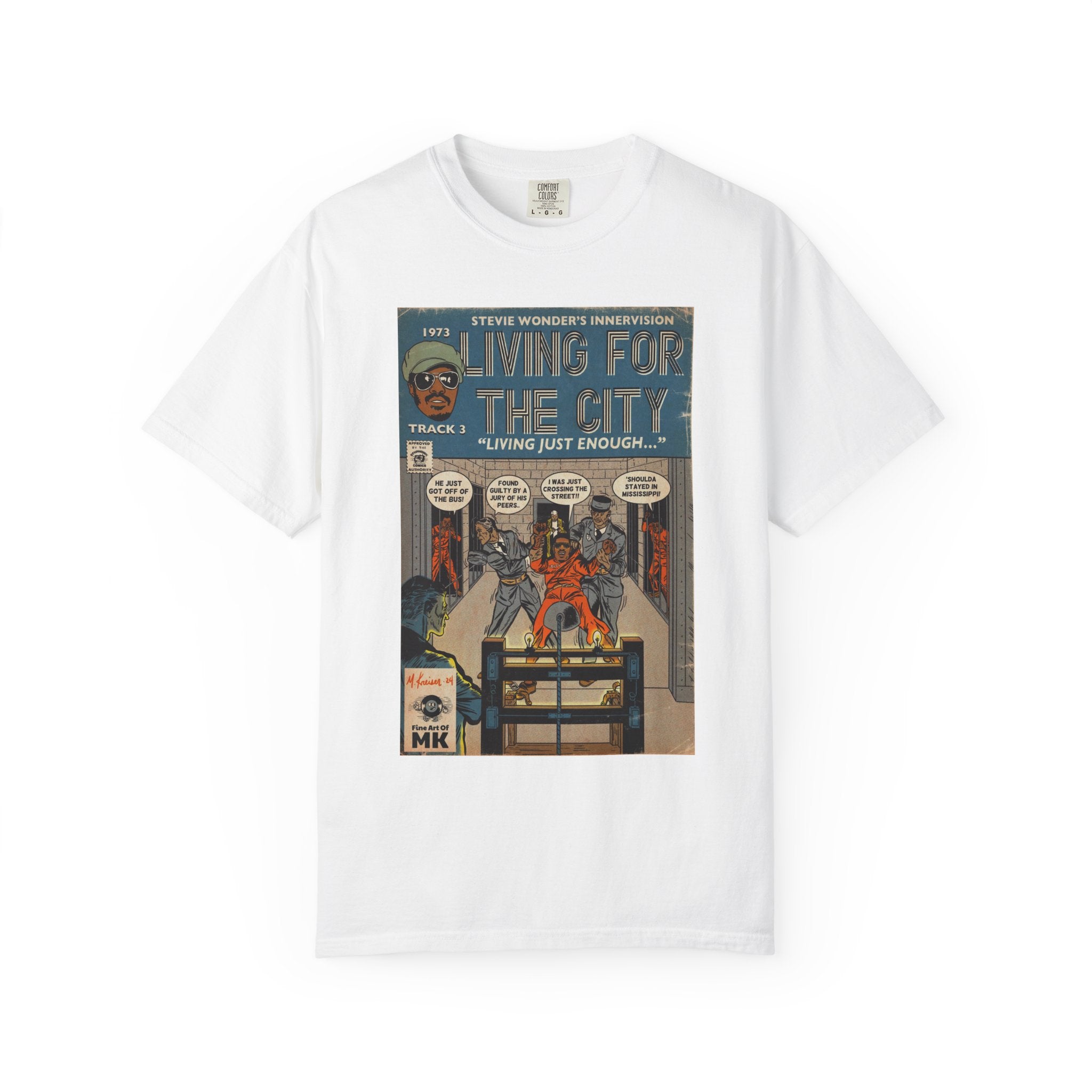 Living For The City - Unisex Comfort Colors T-shirt