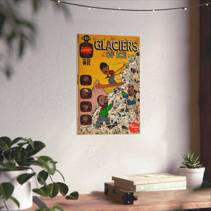 Rae, Ghost, Masta - Glaciers of Ice - Matte Vertical Poster