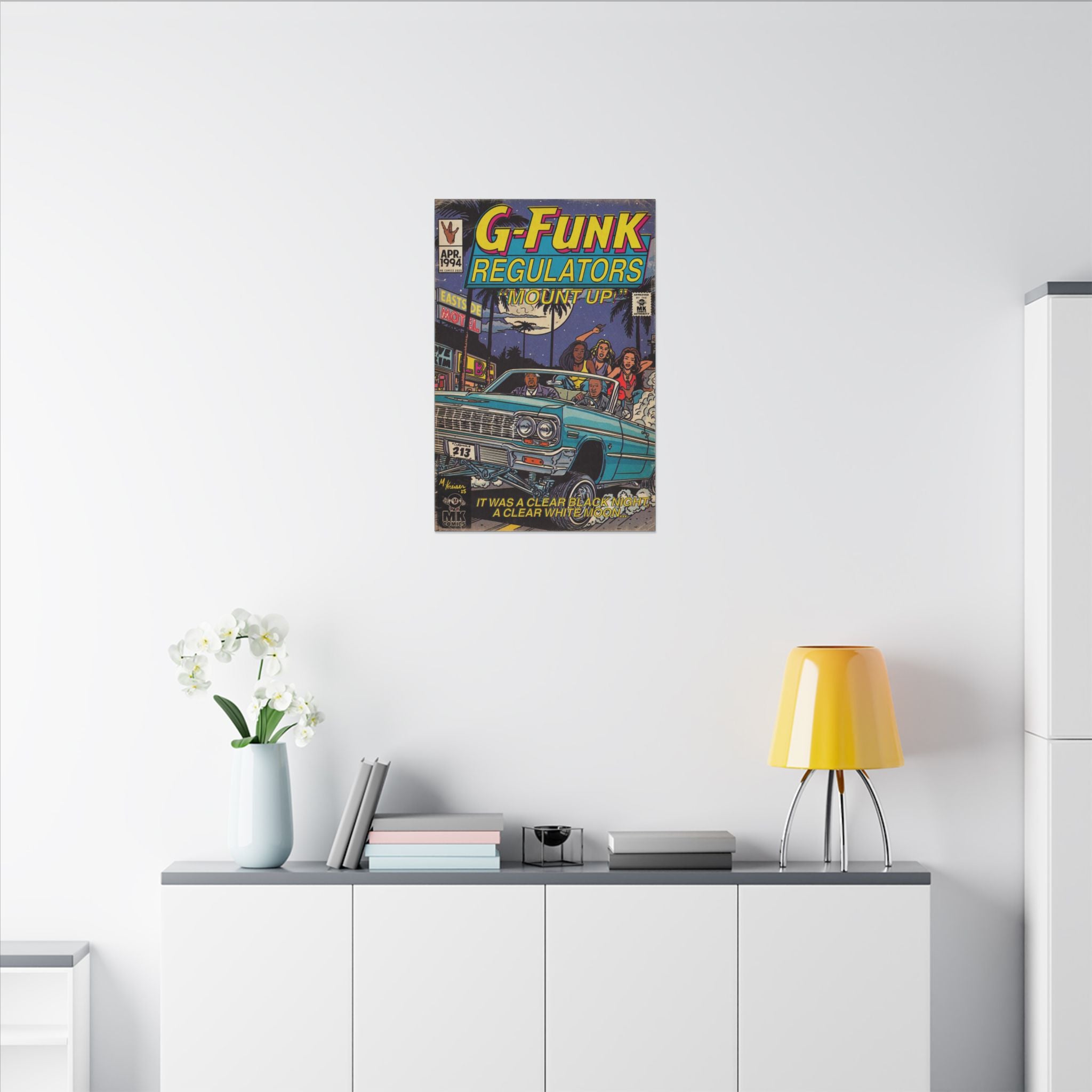 Regulate - Matte Canvas, Stretched, 0.75" (Multi-Size)