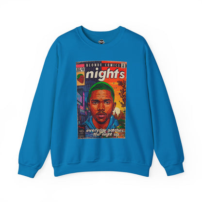 Frank Ocean -Nights - Unisex Heavy Blend™ Crewneck Sweatshirt