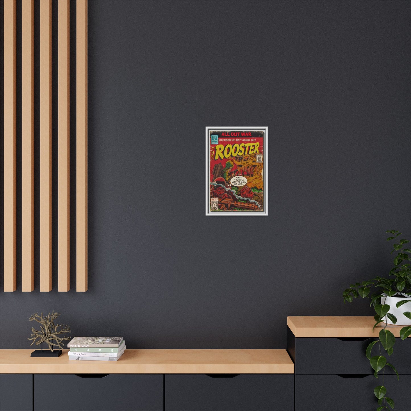 Alice In Chains - Rooster - Gallery Canvas Wraps, Vertical Frame