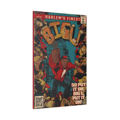 Big L - Put It On - Matte Canvas, Stretched
