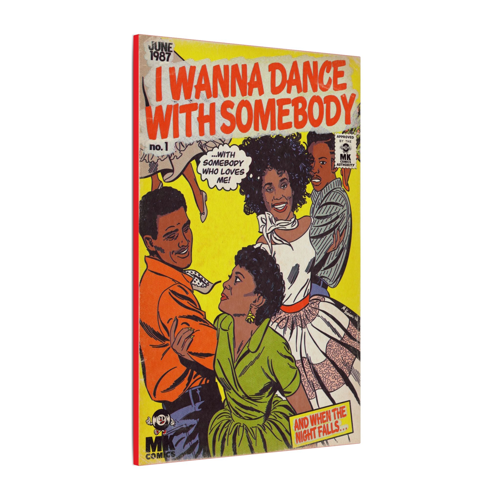 I Wanna Dance with Somebody - Matte Canvas, Stretched, 0.75" (Multi-Size)