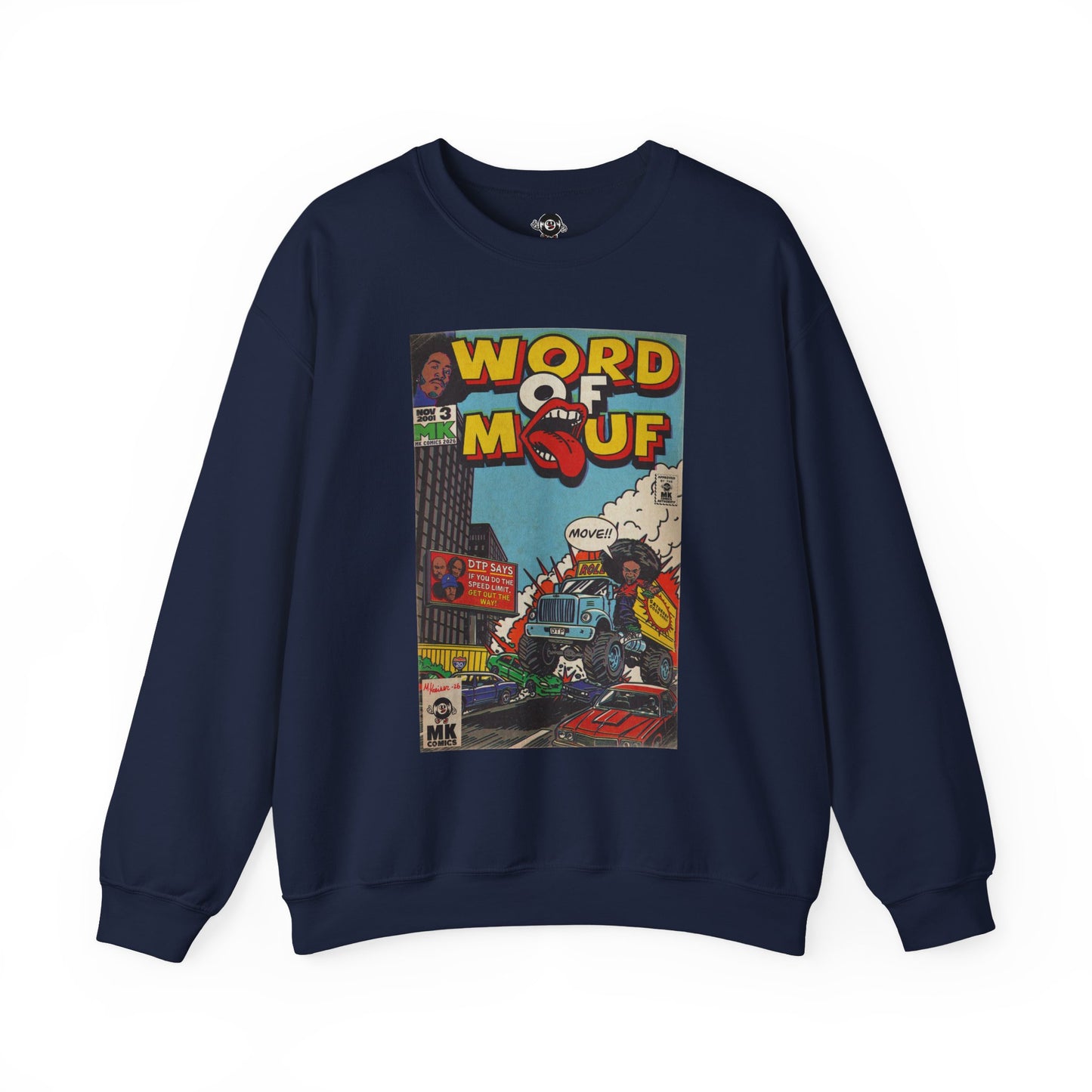 Word of Mouf - Unisex Heavy Blend™ Crewneck Sweatshirt