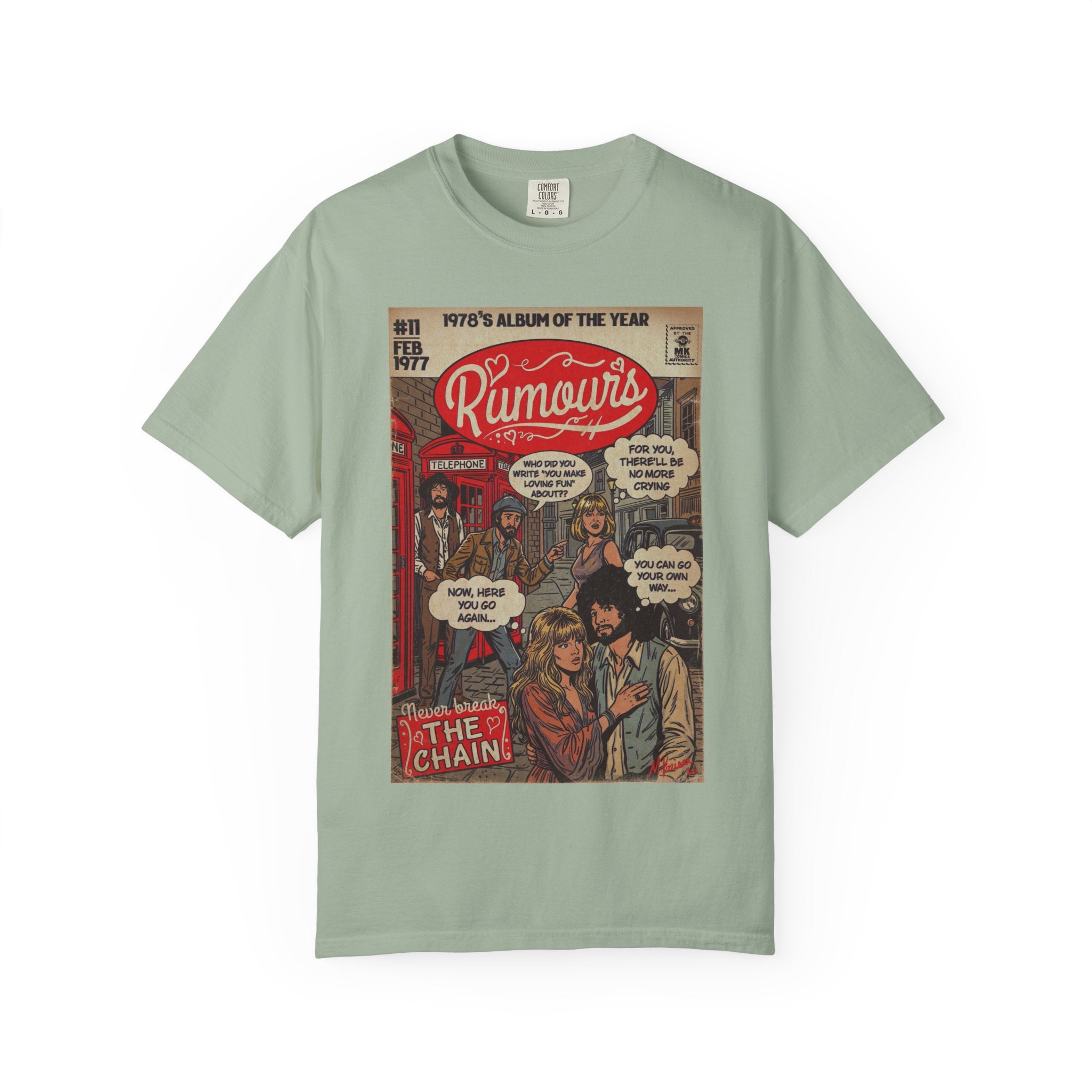 Rumours - Unisex Comfort Colors T-shirt