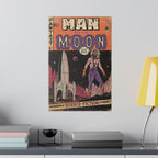 Man On The Moon - Matte Canvas, Stretched, 0.75"