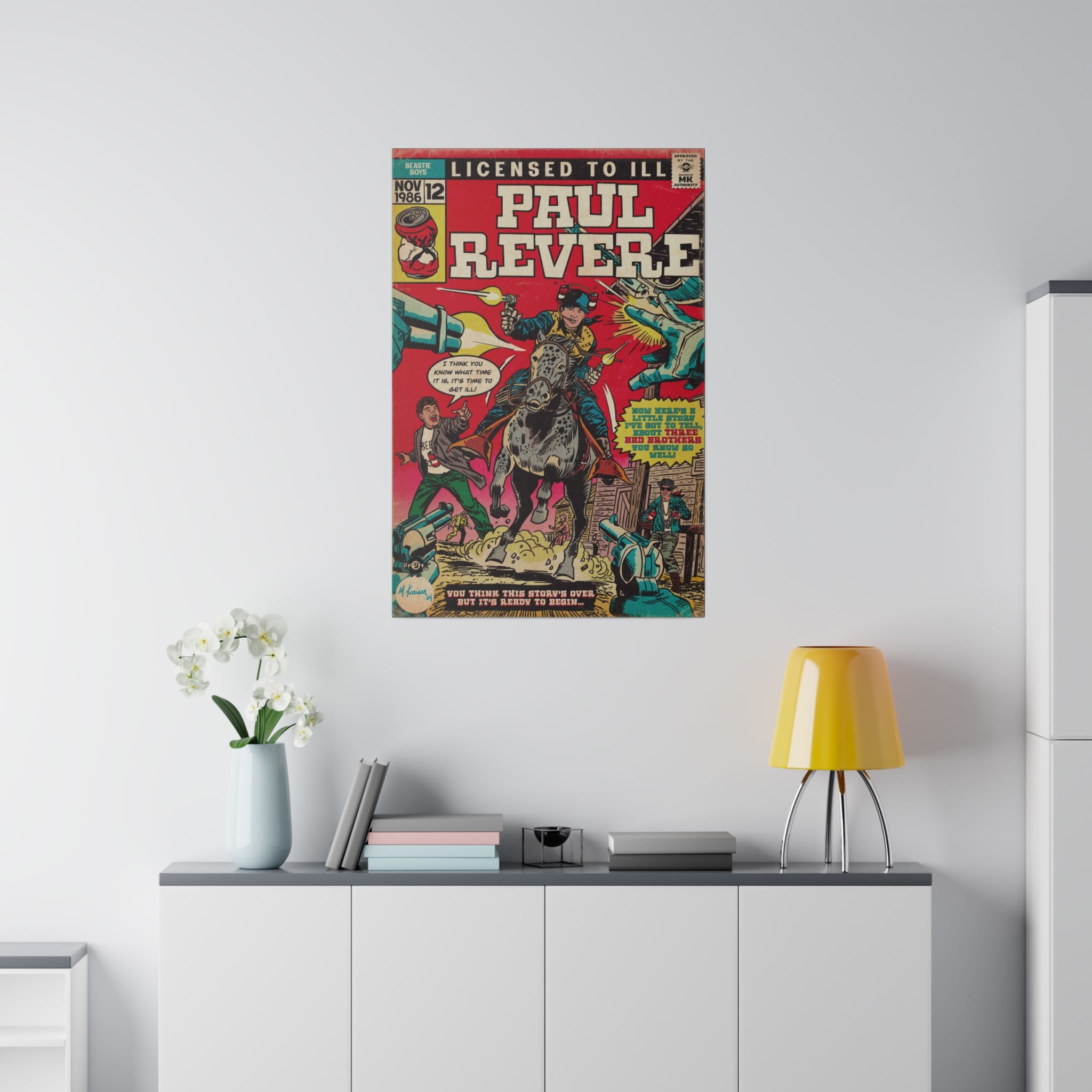 Paul Revere - Matte Canvas, Stretched, 0.75"