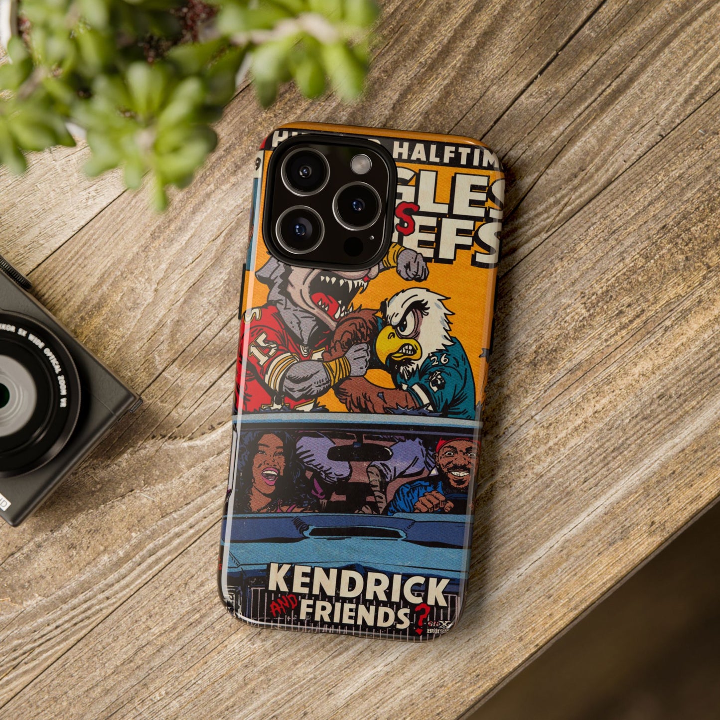 Kendrick & SZA - 2025 Halftime - Eagles vs Chiefs - Tough Phone Cases