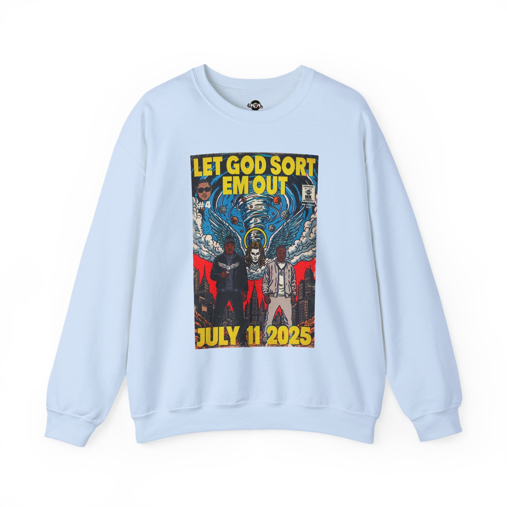 Let God Sort Em Out - Unisex Heavy Blend™ Crewneck Sweatshirt