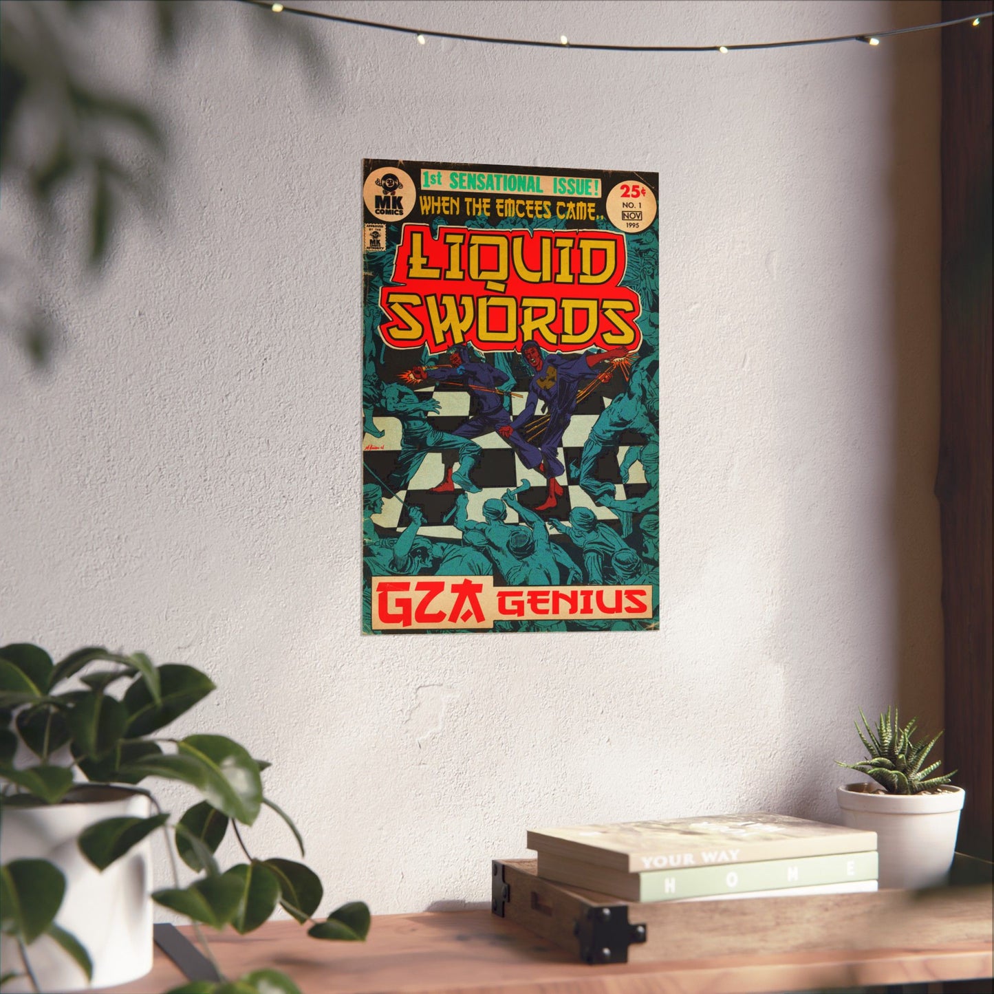 Liquid Swords - Vertical Matte Poster