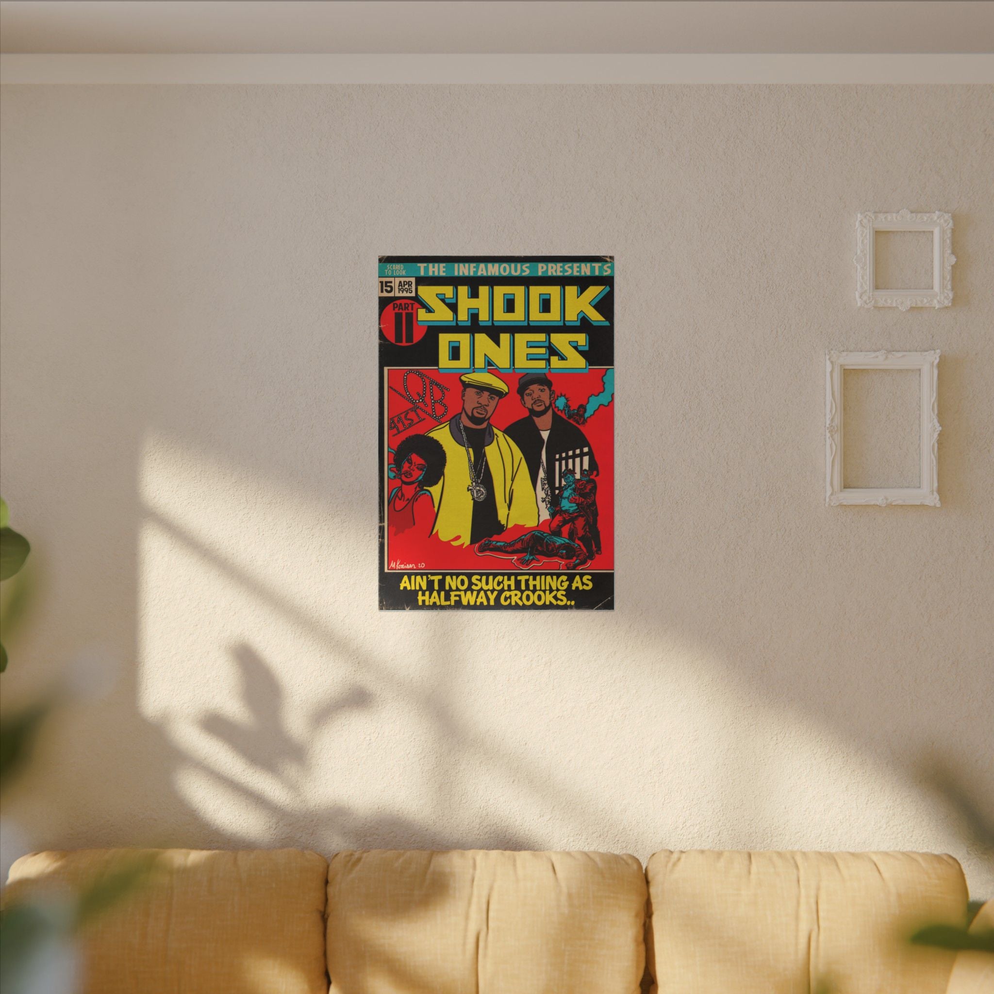 Shook Ones 2 - Matte Canvas, Stretched, 0.75" (Multi-Size)