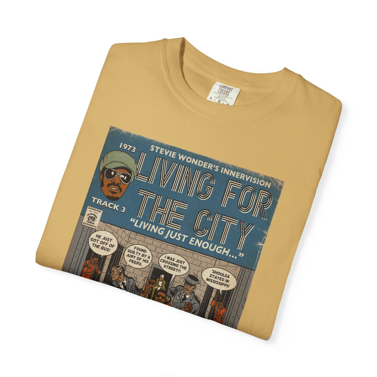 Living For The City - Unisex Comfort Colors T-shirt