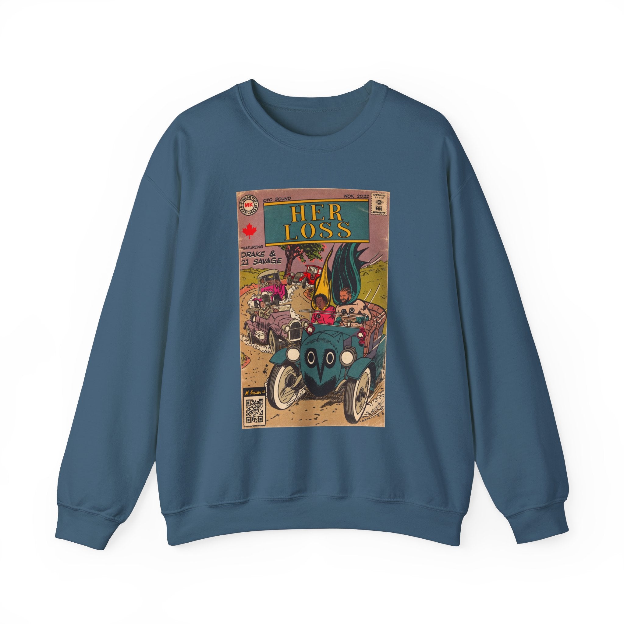 Her Loss - Unisex Heavy Blend™ Crewneck Sweatshirt