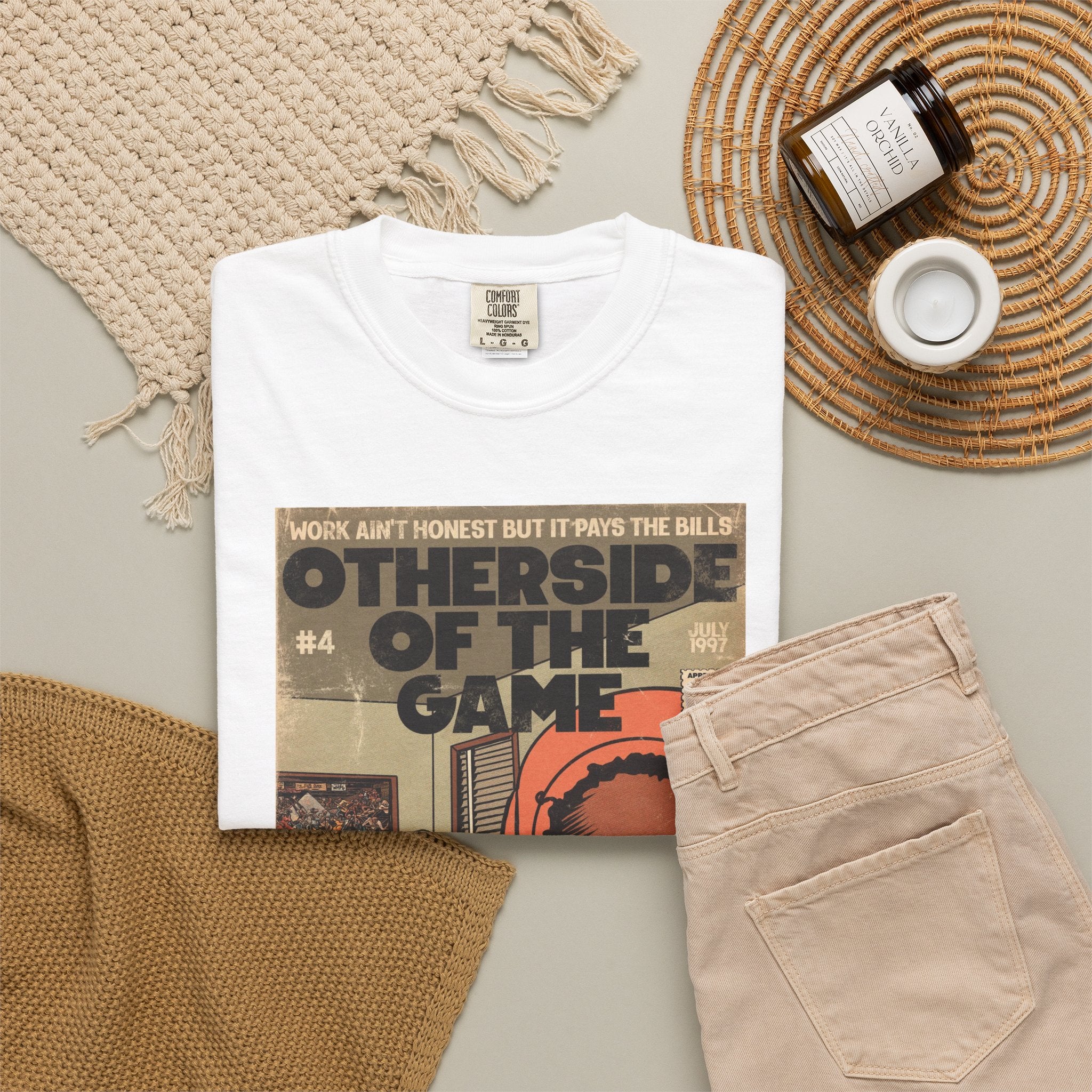 Otherside of the Game - Unisex Garment-Dyed T-shirt