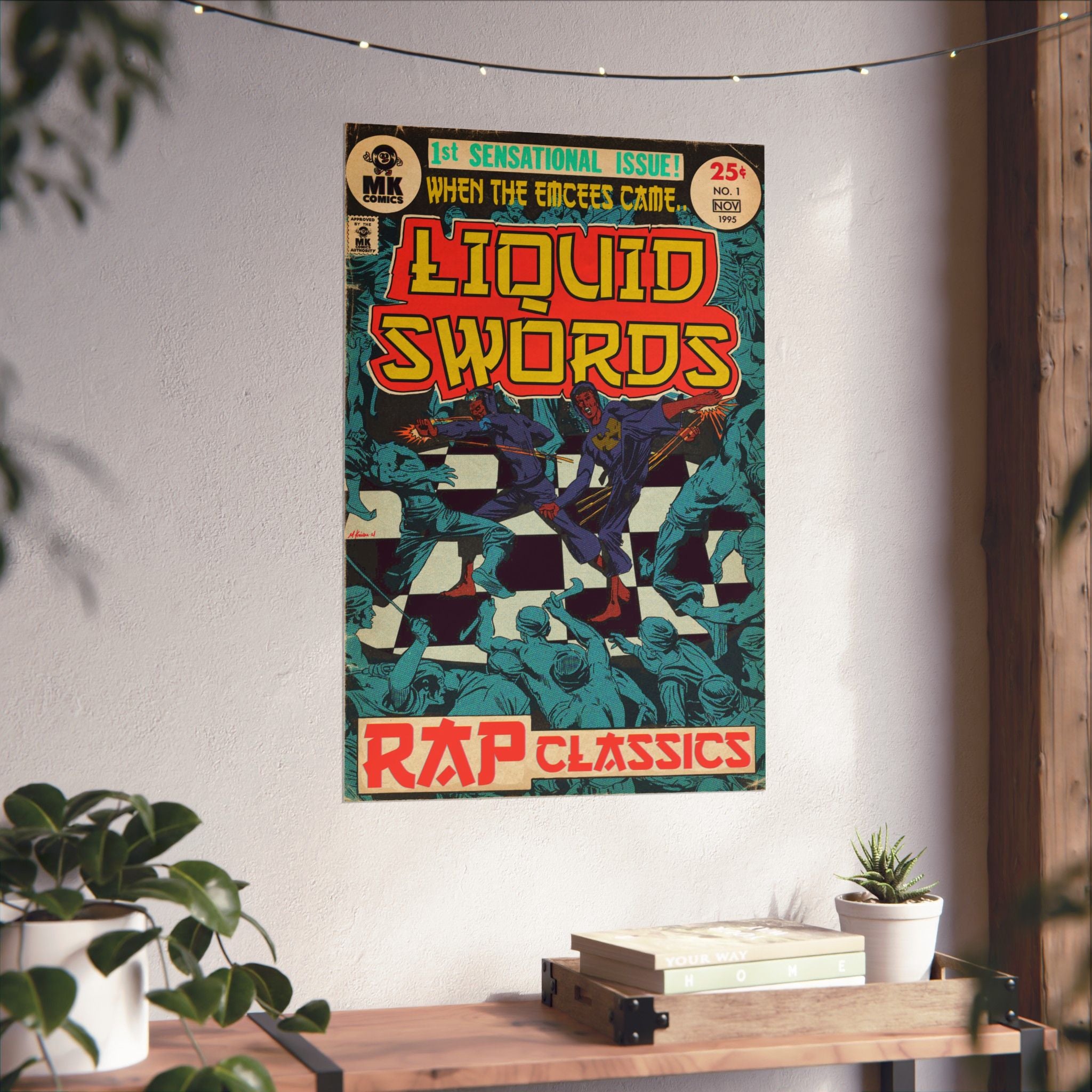 Liquid Swords - Vertical Matte Poster