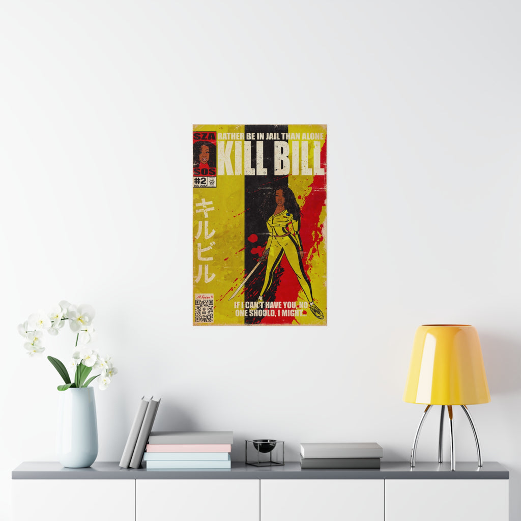 Kill Bill -  Vertical Matte Poster