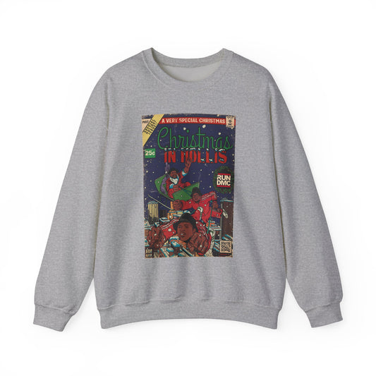 RUN DMC - Christmas in Hollis - Unisex Heavy Blend™ Crewneck Sweatshirt