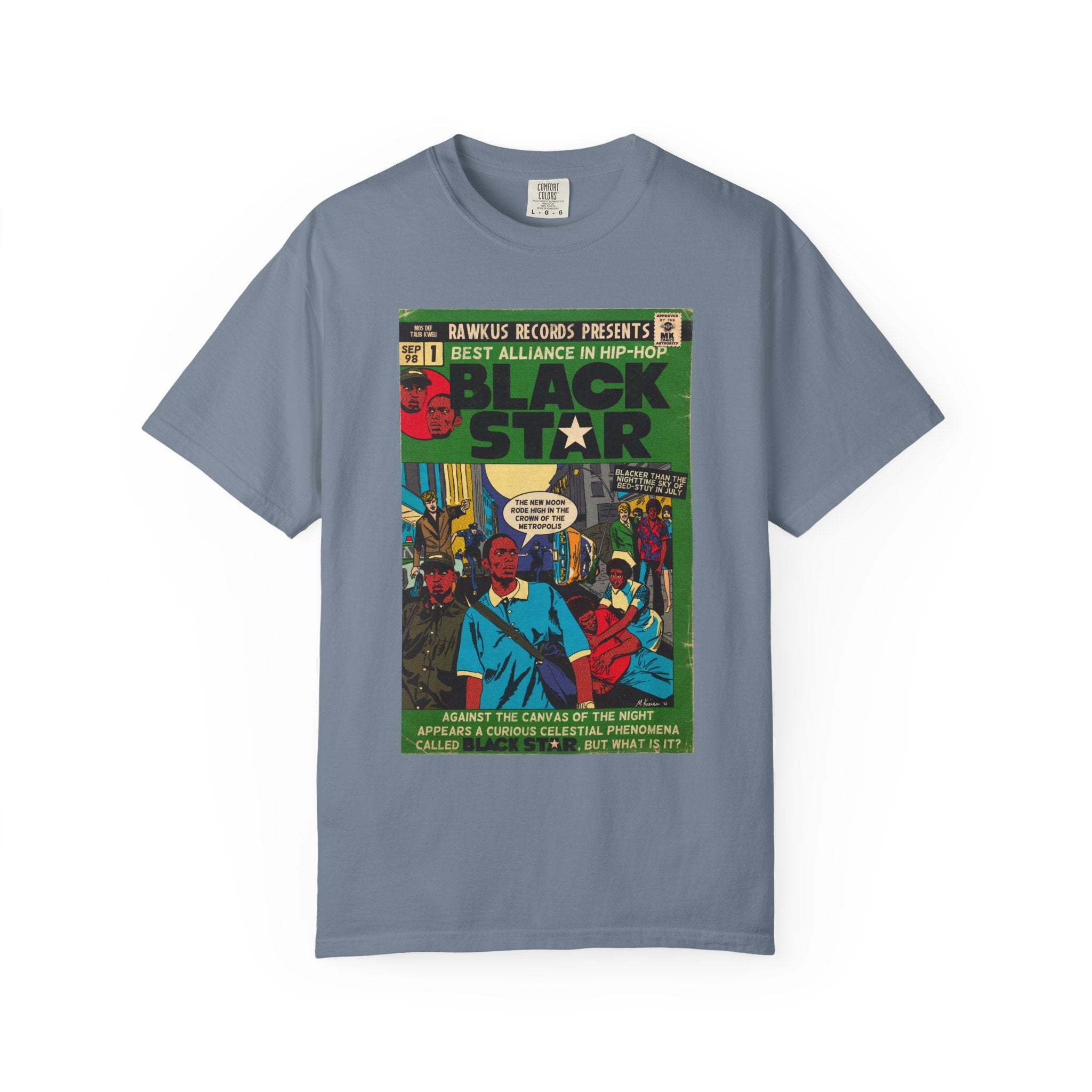 Black Star - Unisex Comfort Colors T-shirt