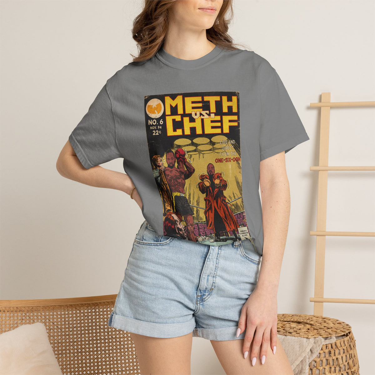 Meth vs. Chef – Unisex Comfort Colors T-Shirt