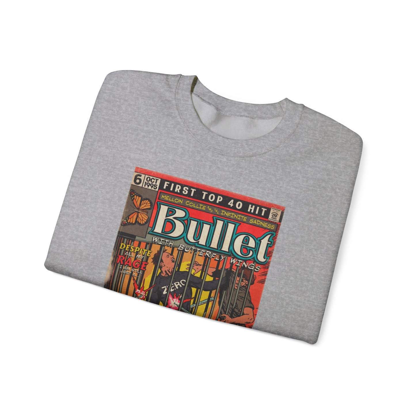 Smashing Pumpkins - Bullet With Butterfly Wings - Unisex Heavy Blend™ Crewneck Sweatshirt