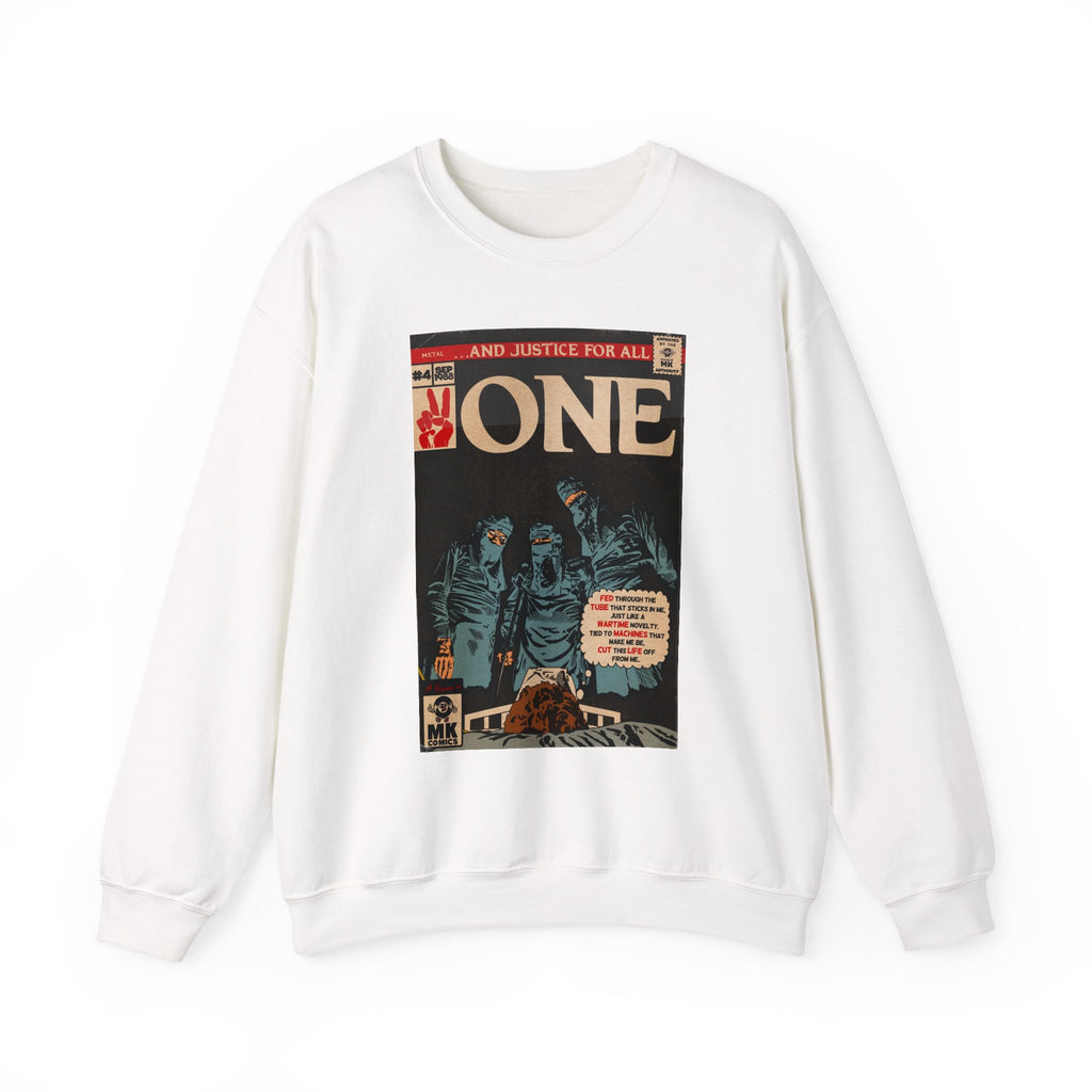 One - Comic Book Art - Unisex Heavy Blend™ Crewneck Sweatshirt