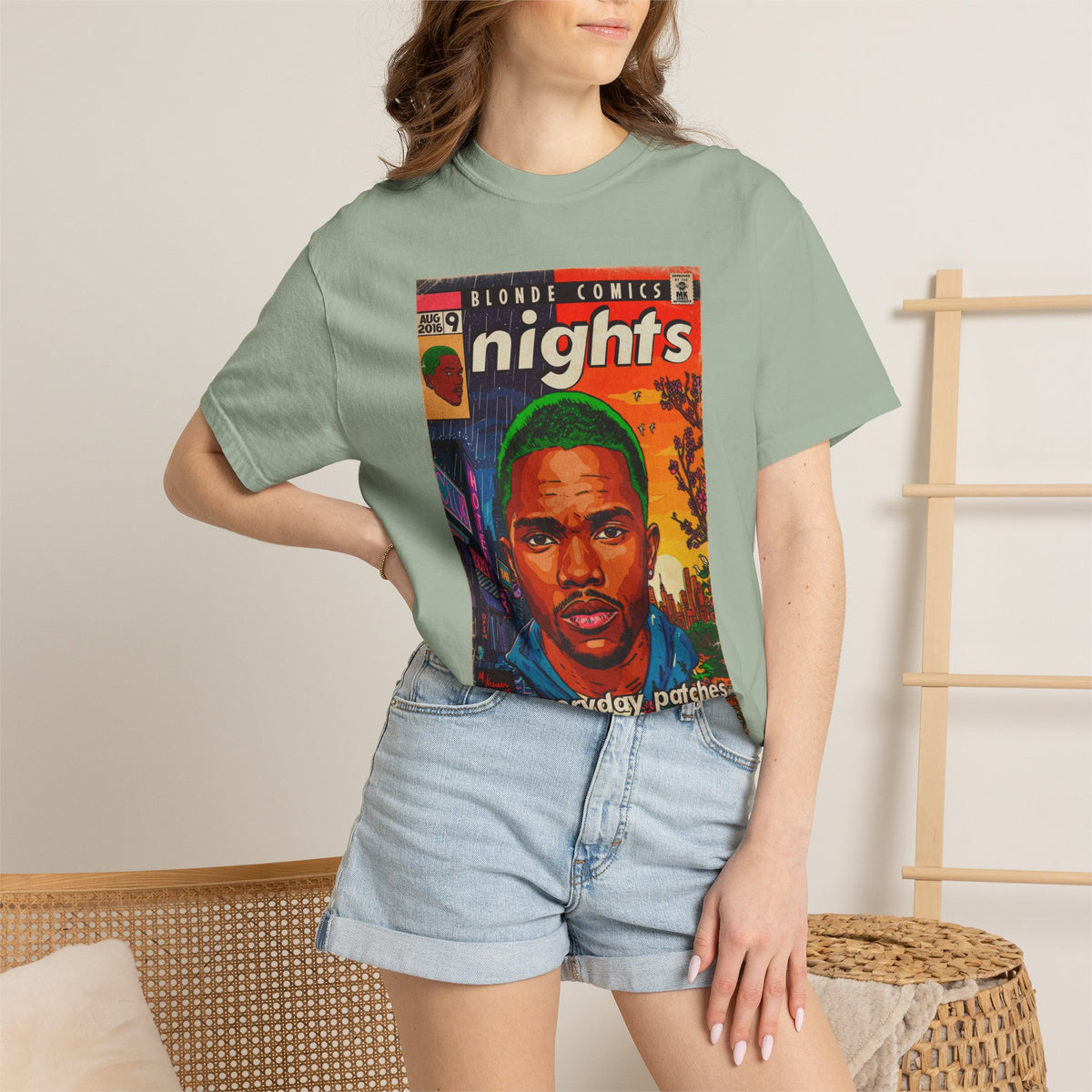 Nächte – Unisex Comfort Colors T-Shirt