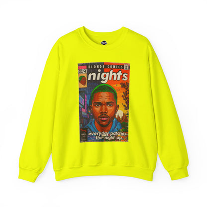 Frank Ocean -Nights - Unisex Heavy Blend™ Crewneck Sweatshirt