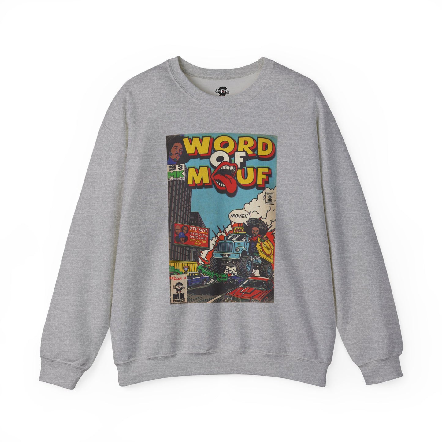 Word of Mouf - Unisex Heavy Blend™ Crewneck Sweatshirt