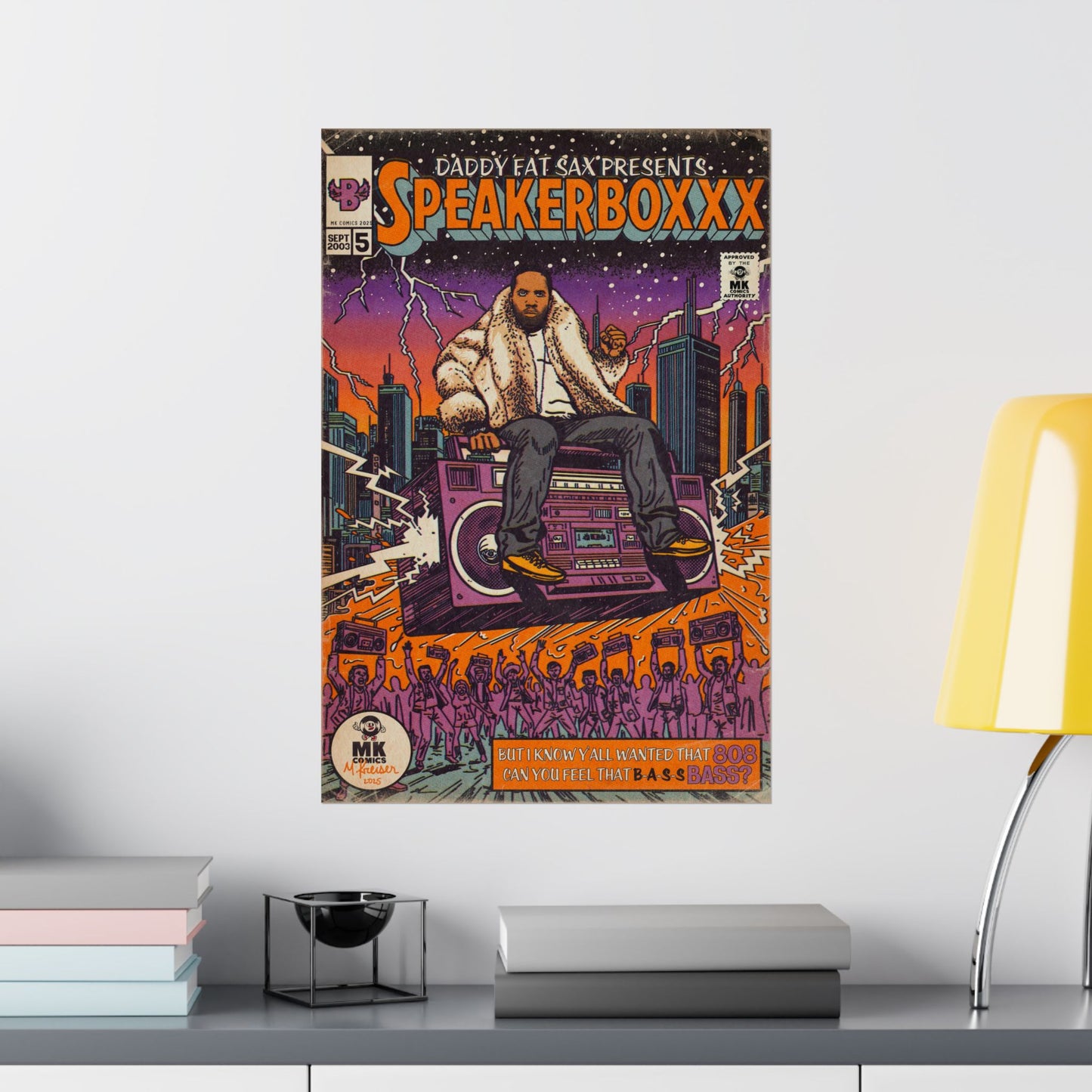 Speaker Boxxx - Matte Vertical Posters