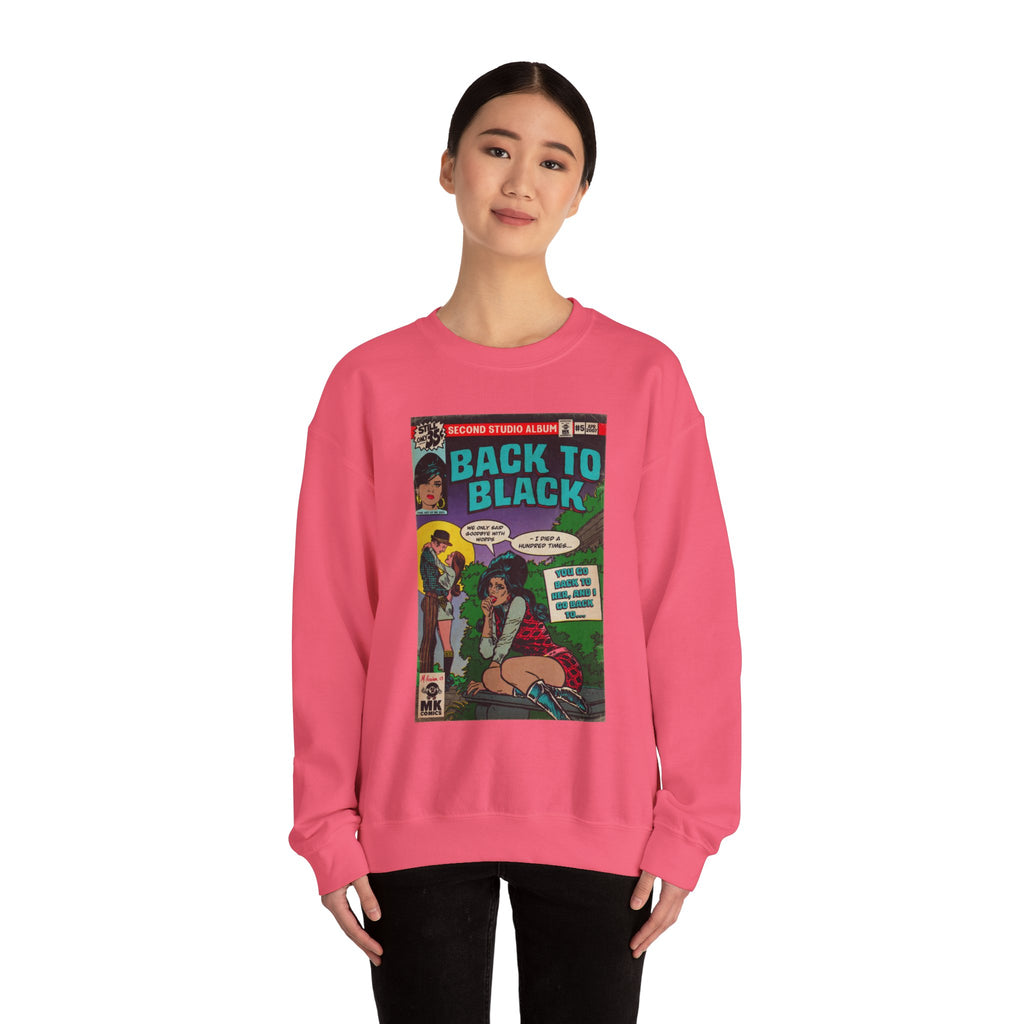 Back to Black - Unisex Heavy Blend™ Crewneck Sweatshirt