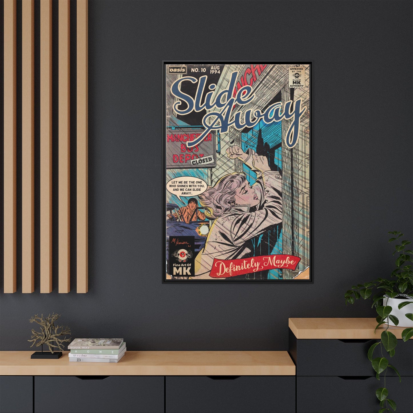 Oasis - Slide Away - Gallery Canvas Wraps, Vertical Frame