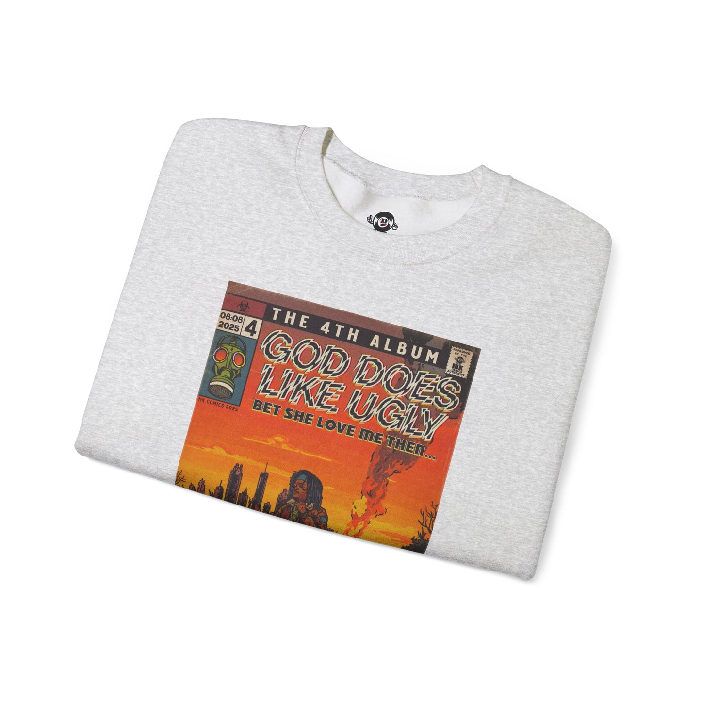 God Does Like Ugly - Unisex Heavy Blend™ Crewneck Sweatshirt