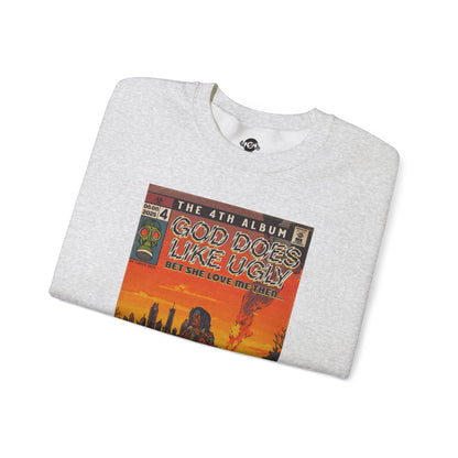 God Does Like Ugly - Unisex Heavy Blend™ Crewneck Sweatshirt