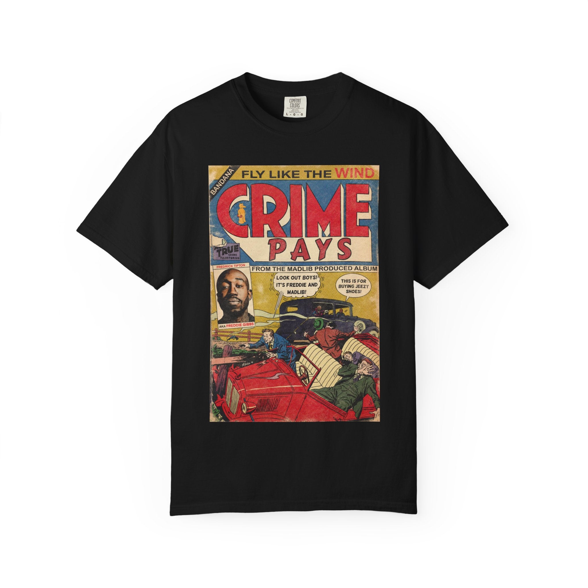 Crime Pays - Unisex Comfort Colors T-shirt