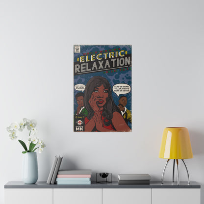 A Tribe Called Quest - Electric Relaxation- Matte Canvas, Stretched, 0.75"