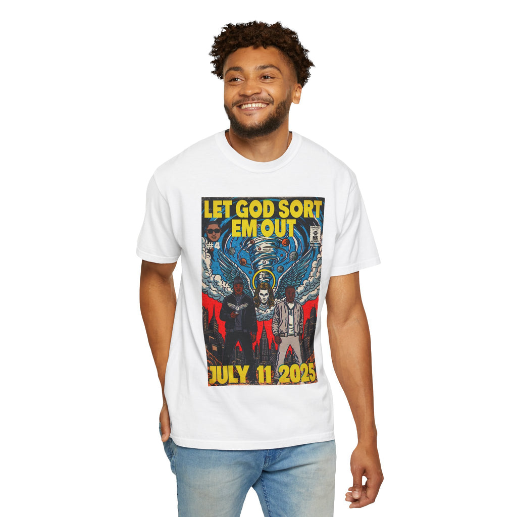 Let God Sort Em Out - Unisex Comfort Colors T-shirt