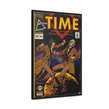 Pink Floyd- Time - Gallery Canvas Wraps, Vertical Frame