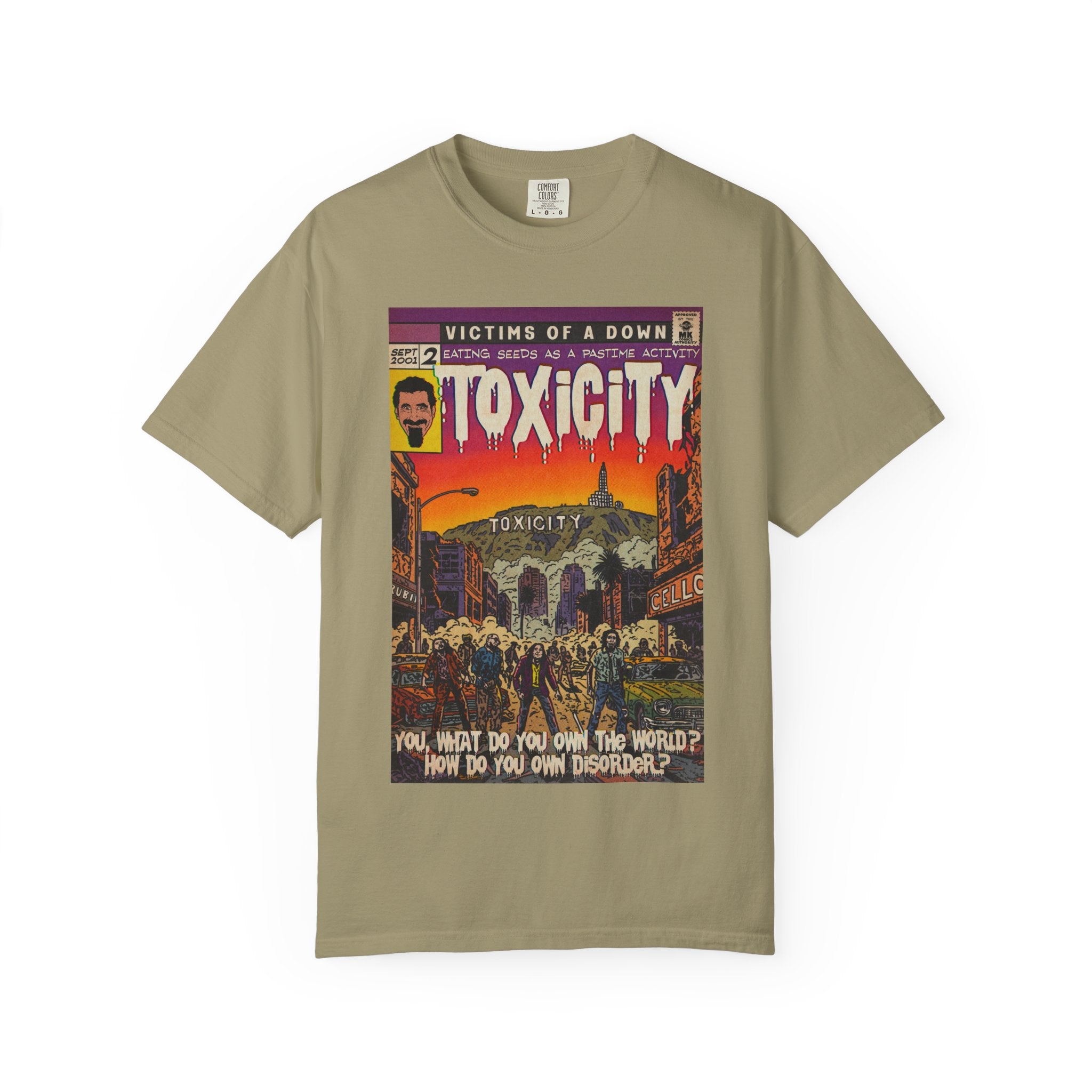 Toxicity - Unisex Comfort Colors T-shirt