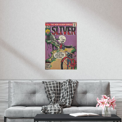 Nirvana - Sliver - Vertical Matte Poster