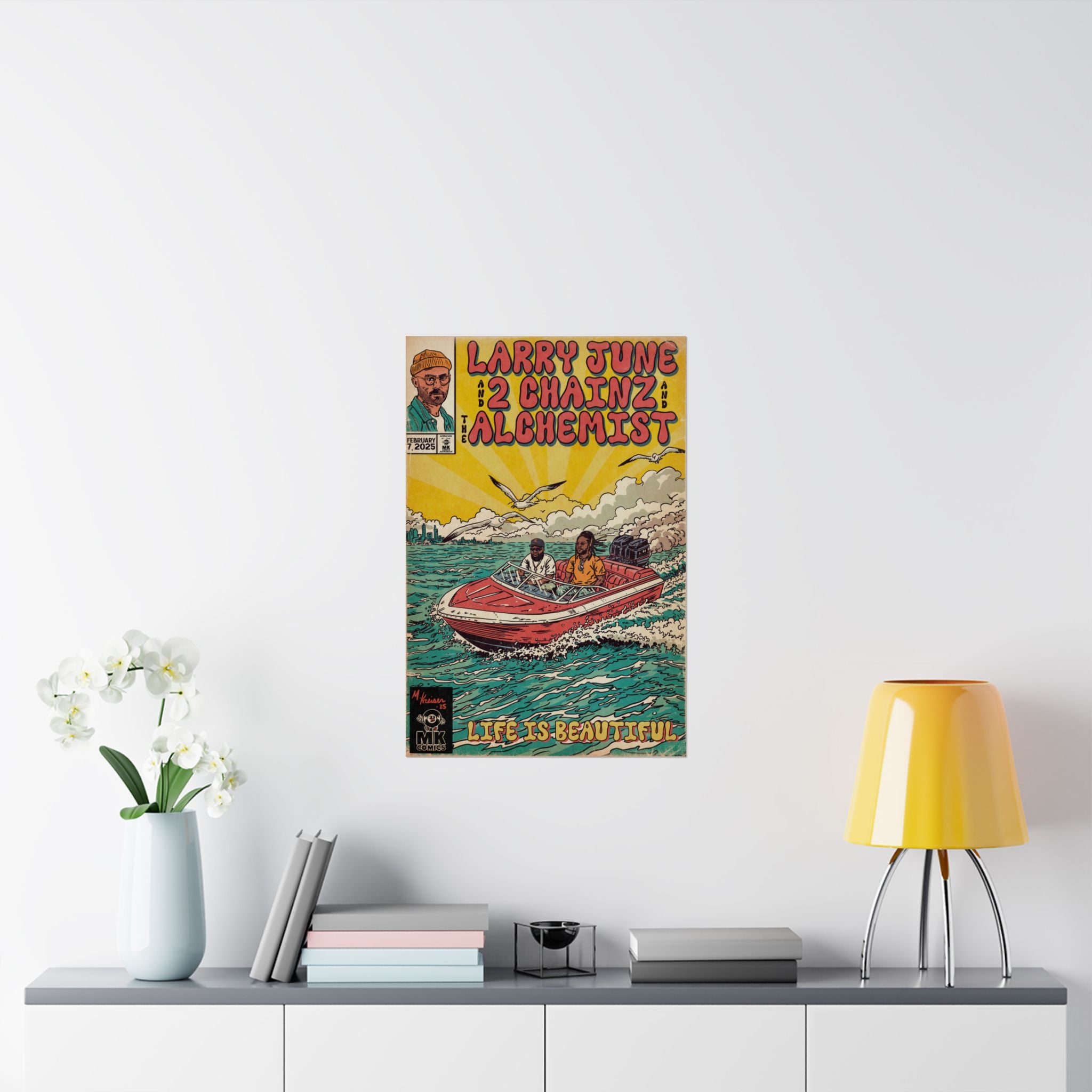 Life is Beautiful - Matte Vertical Posters