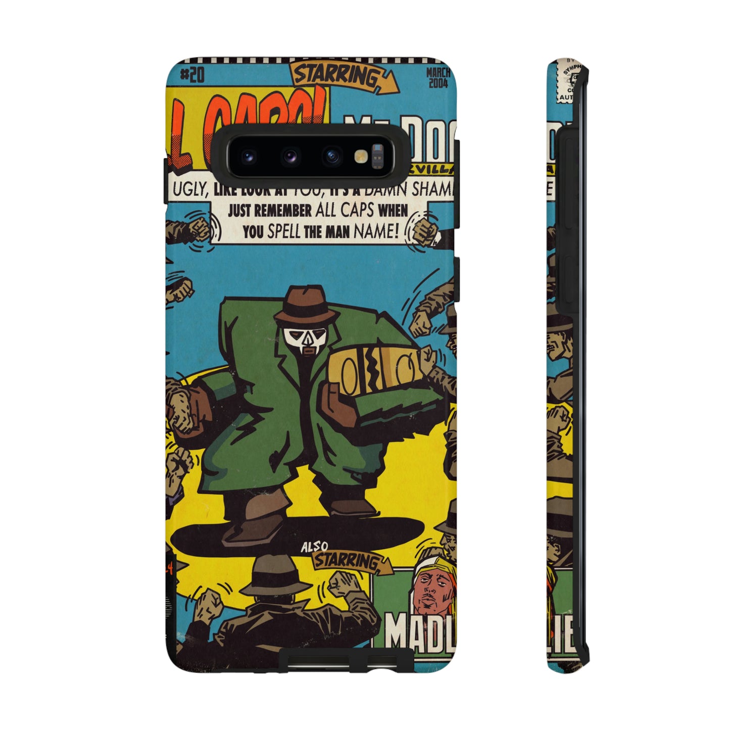 MF DOOM - All Caps - Tough Phone Cases
