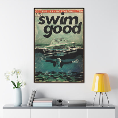 Frank Ocean - Swim Good - Gallery Canvas Wraps, Vertical Frame