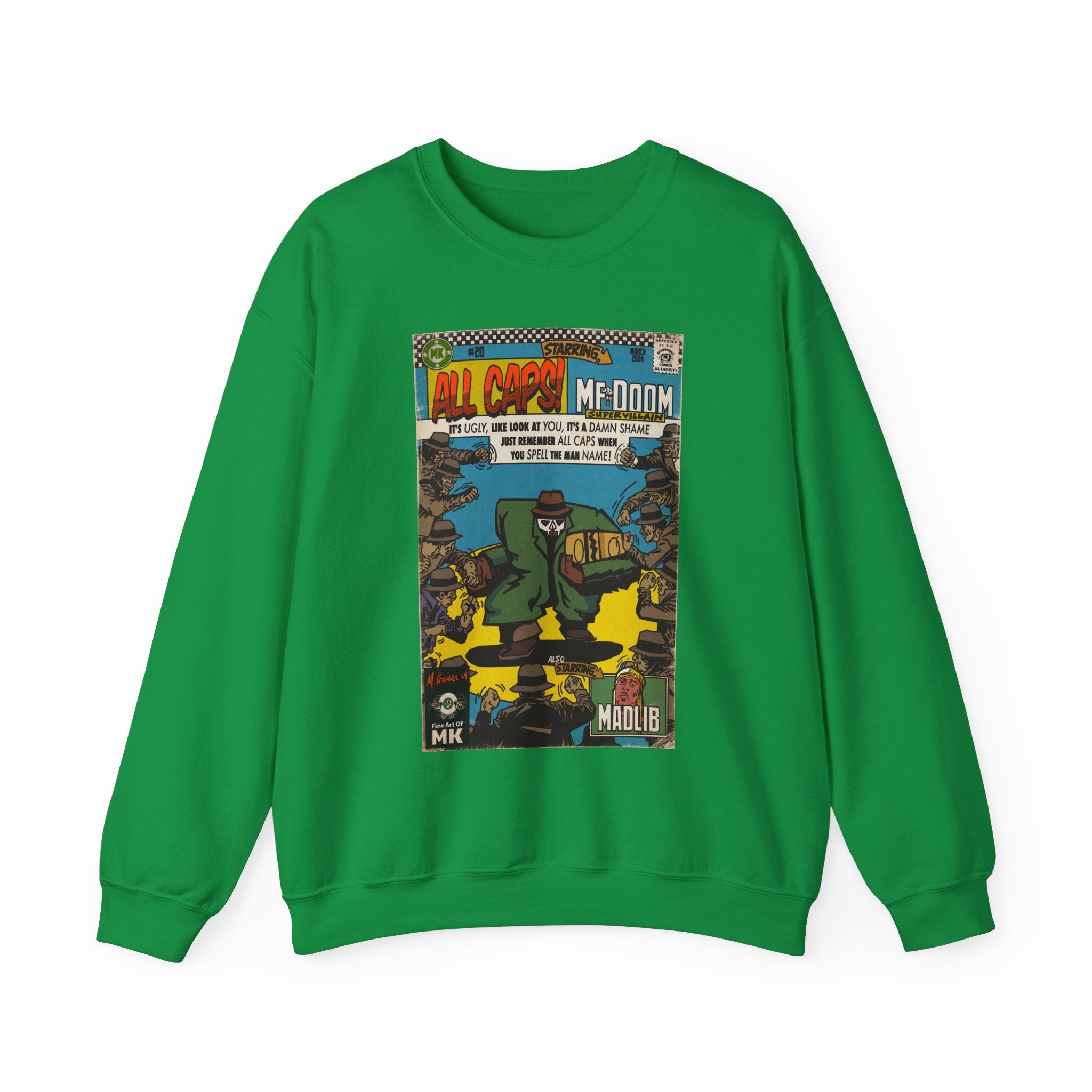 All Caps - Unisex Heavy Blend™ Crewneck Sweatshirt
