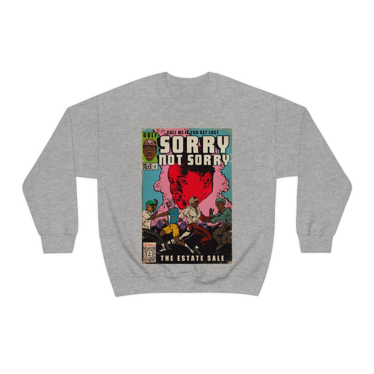 Tyler, The Creator - Sorry Not Sorry - Unisex Heavy Blend™ Crewneck Sweatshirt