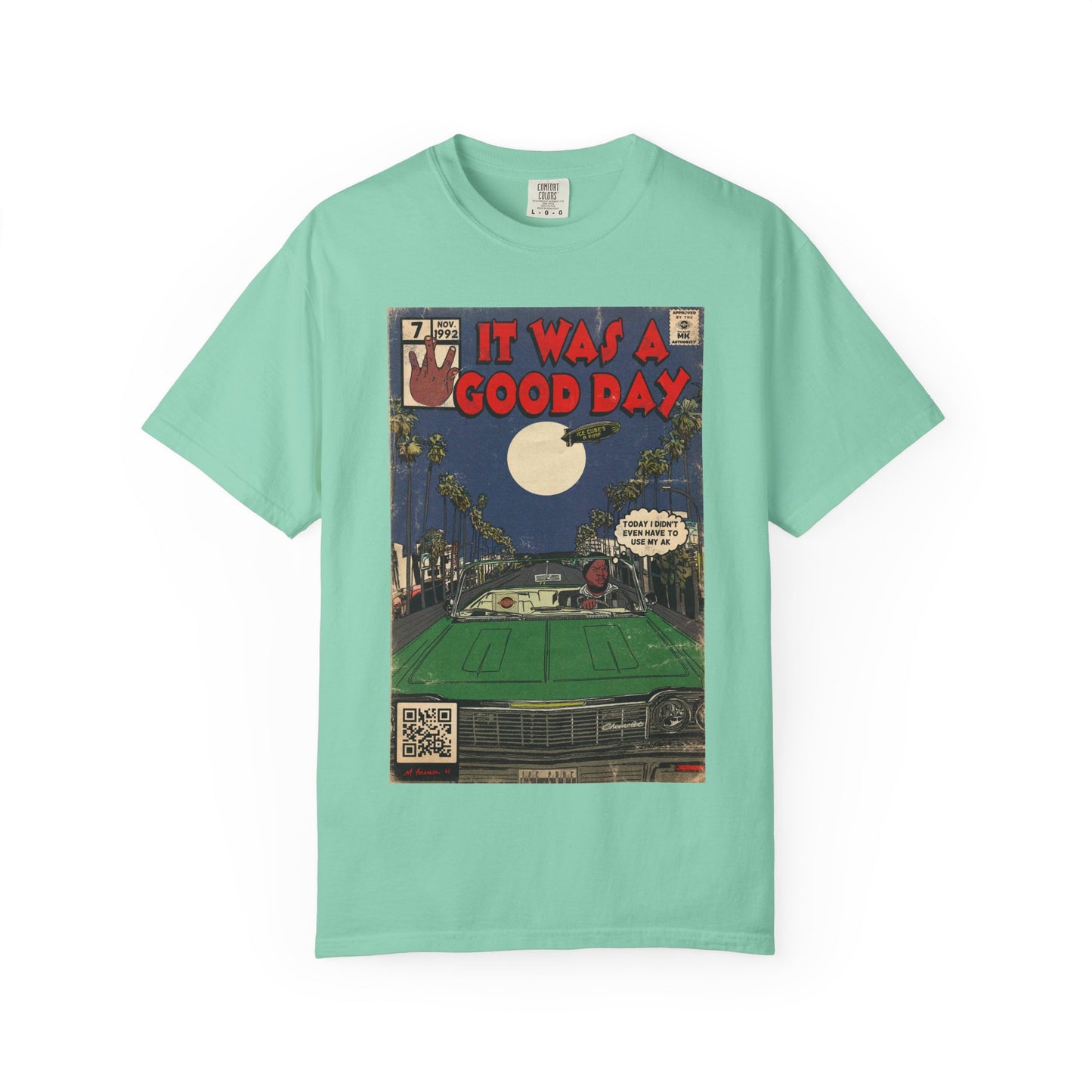 Ice Cube - It Was a Good Day - Unisex Comfort Colors T-shirt