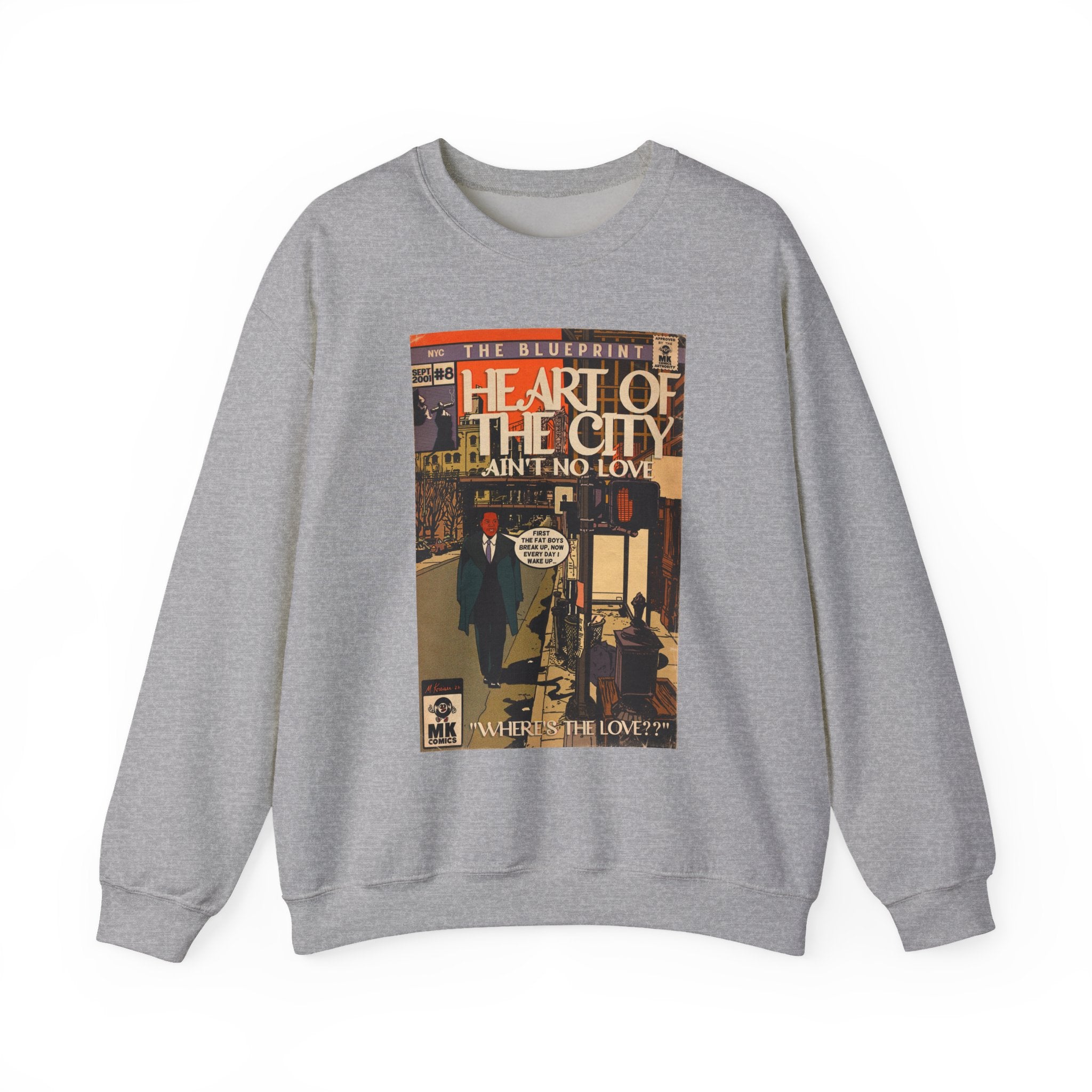 Heart of the City - Unisex Heavy Blend™ Crewneck Sweatshirt