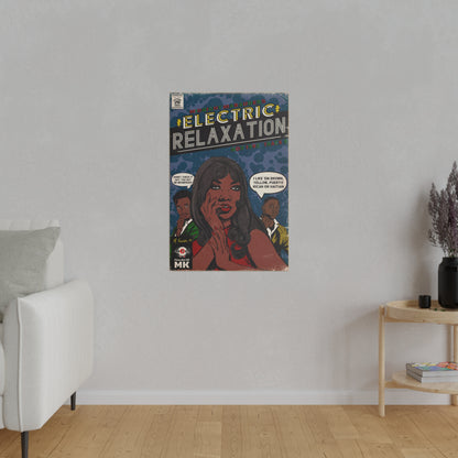 A Tribe Called Quest - Electric Relaxation- Matte Canvas, Stretched, 0.75"