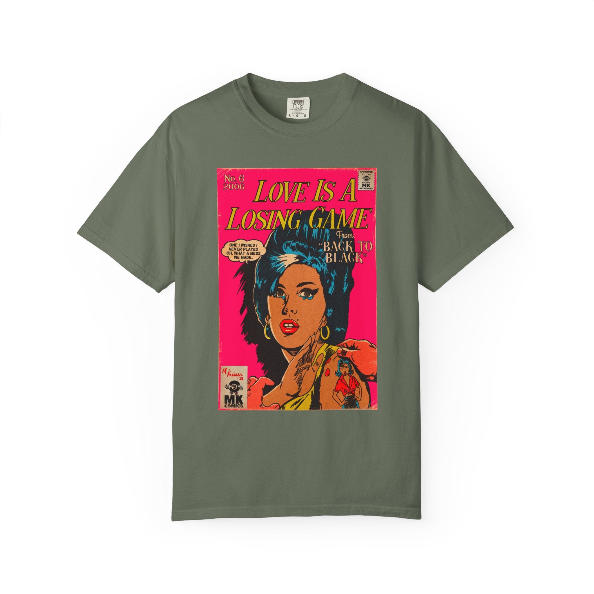 Love is a Losing Game - Unisex Comfort Colors T-shirt
