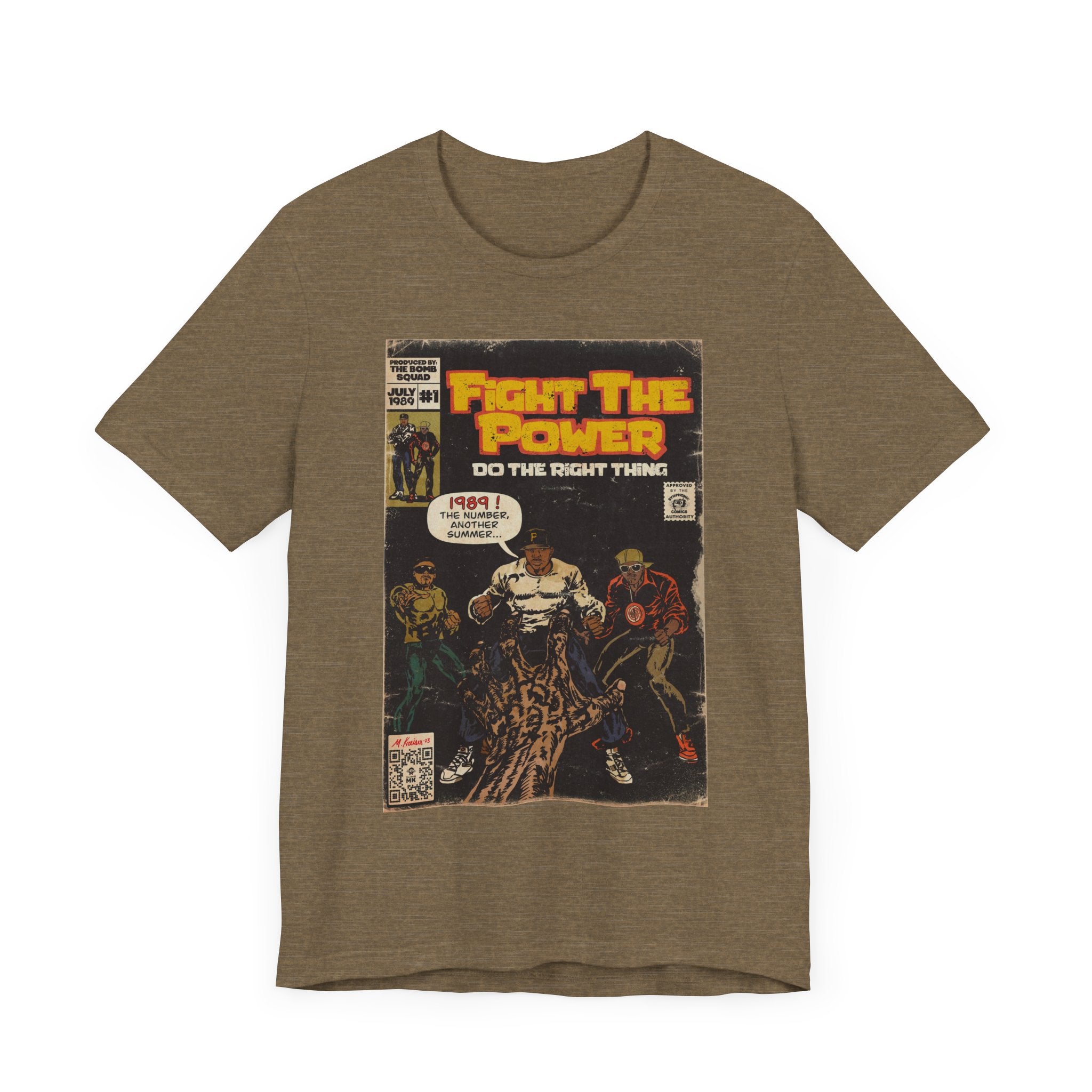 Fight The Power -  Unisex Jersey Short Sleeve Tee